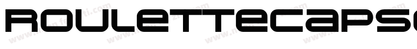 RouletteCapsOpti Regulary字体转换